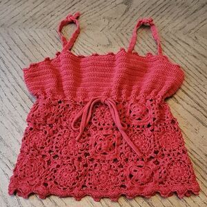 BCBGMAXAZRIA size M knit crop top